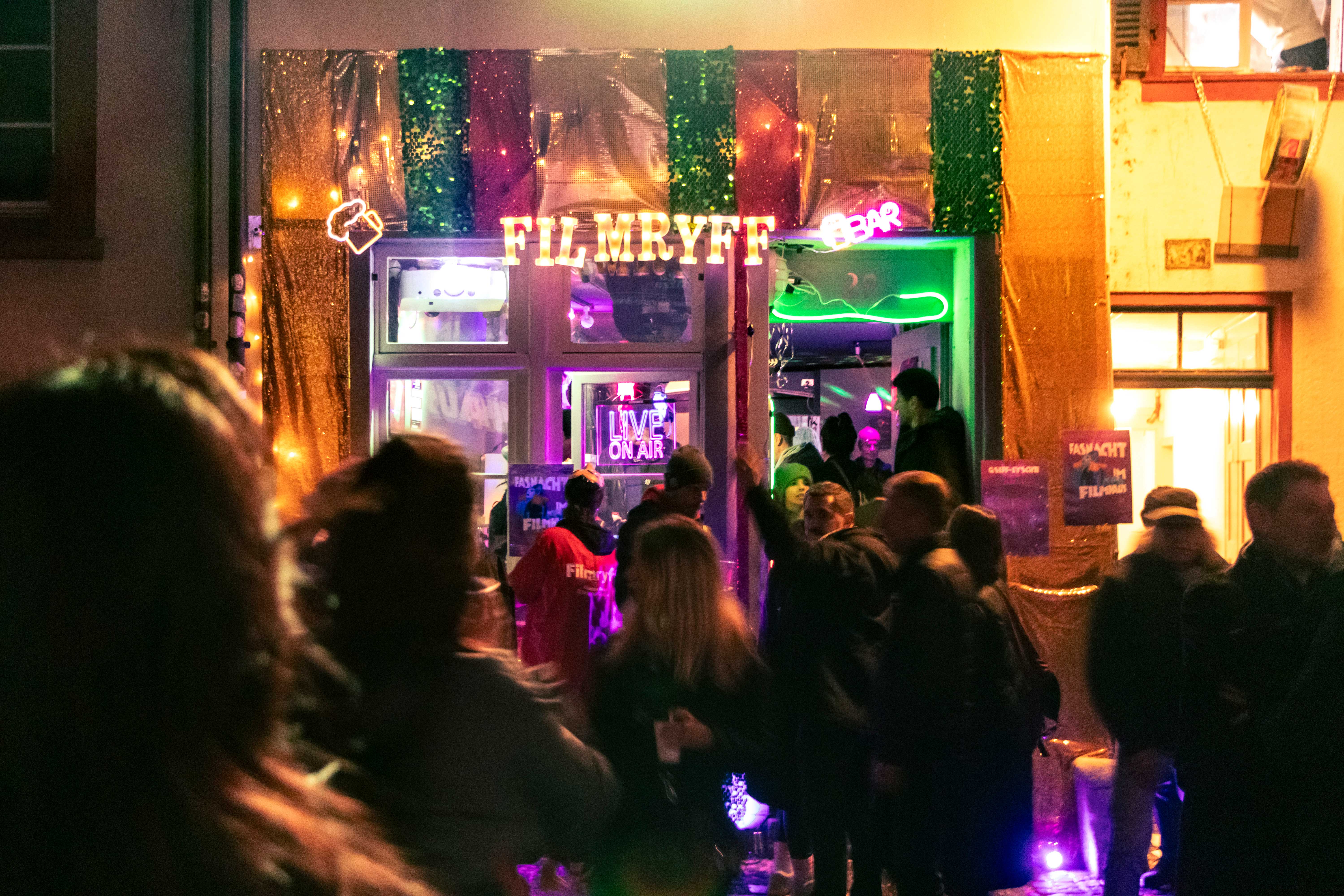 Fasnacht "Filmryff" im Filmhaus Basel